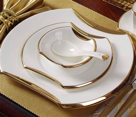 luxury dinner plates set